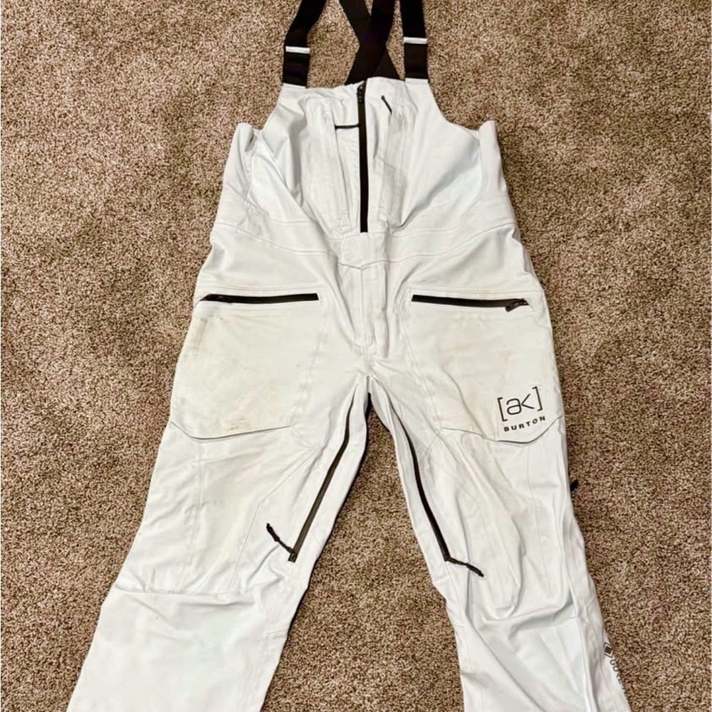 AK Burton 3L Freebird Bib Stretch Pants Large